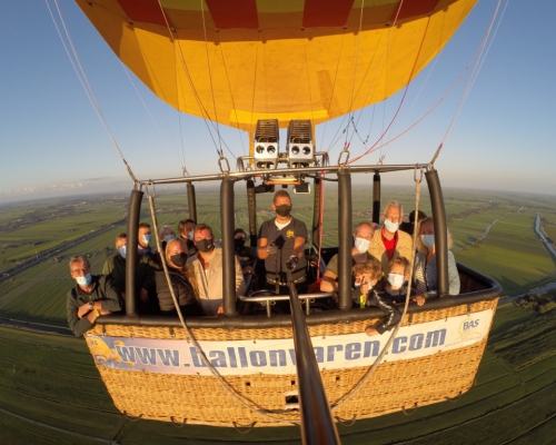 Ballonvaart op 20 juli vanaf Alphen aan den Rijn